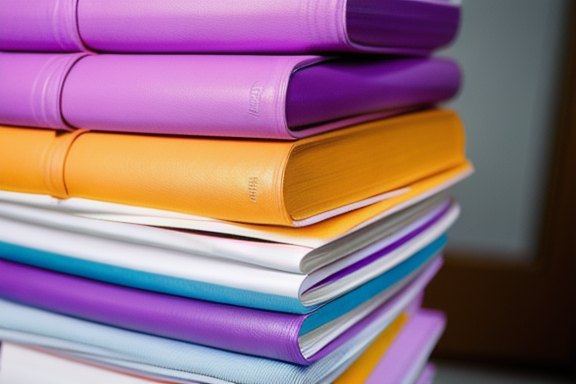 Person holding scientific journals