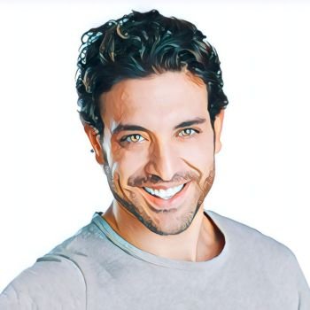 Homem feliz