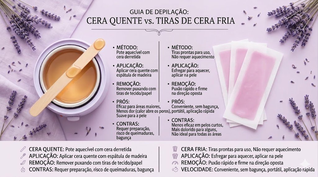 cera para pele sensível qual usar pra não irritar